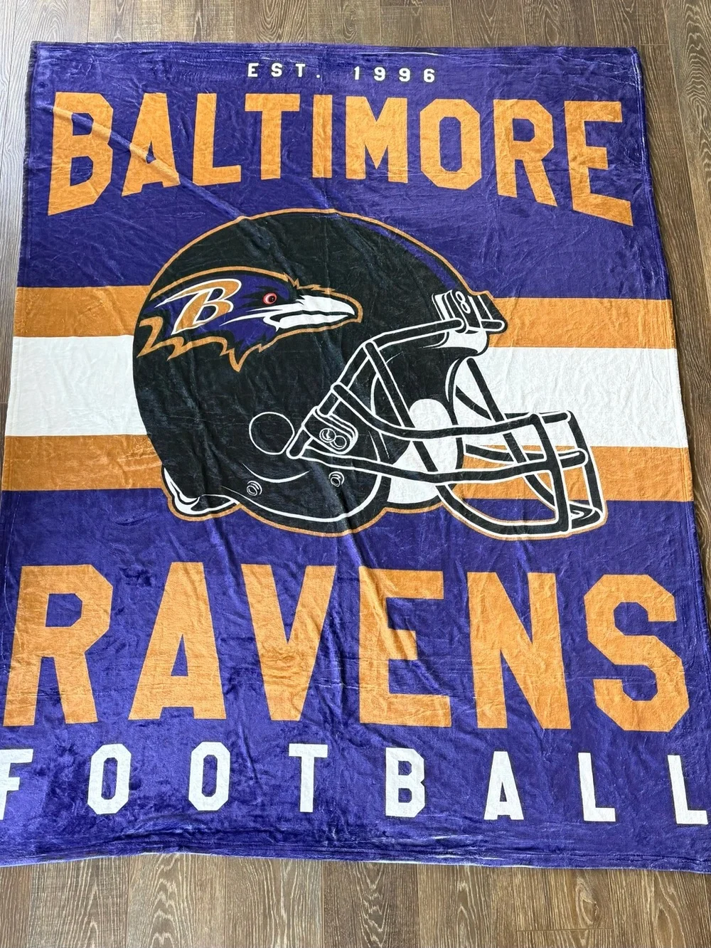 NEW - Baltimore Ravens NFL Fleece 60